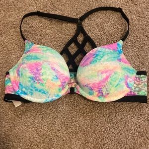 Victoria’s Secret pink push up bra